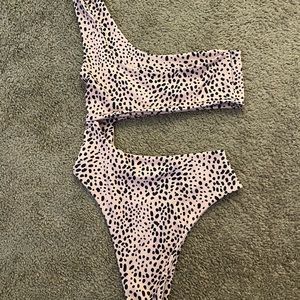 Nasty Gal cut out one piece swimsuit
